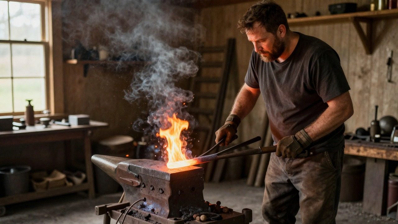 Blacksmithing & Metalworking illustration